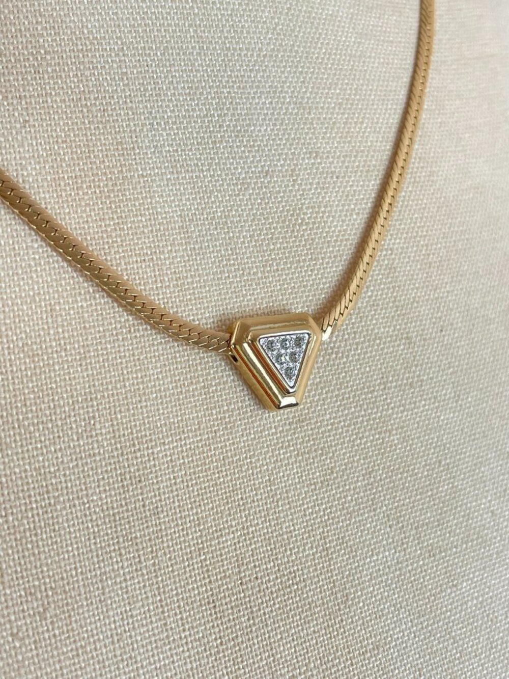 Vintage Avon Slider Necklace, 18"